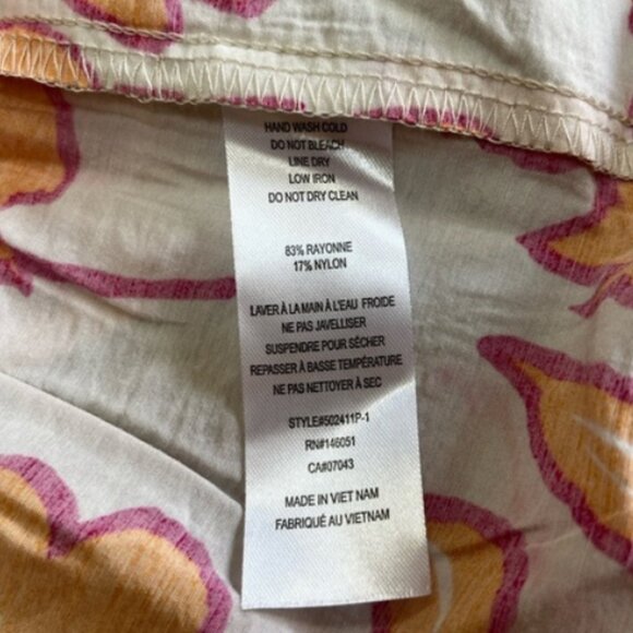 Brand New Monteau Los Angeles Floral Print Mini Sundress - Picture 8 of 9